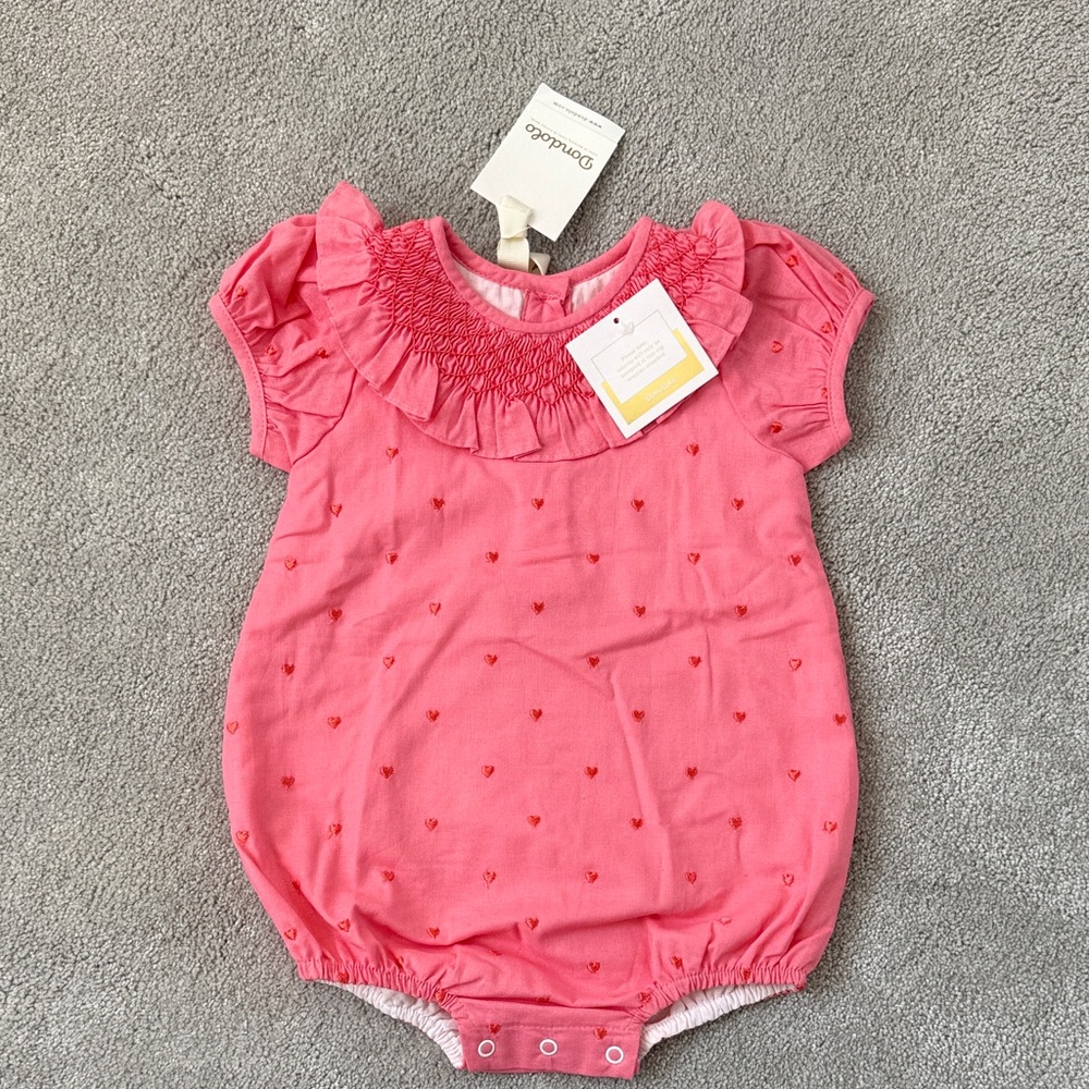 Dondolo Pink Bubble with Hearts 24M